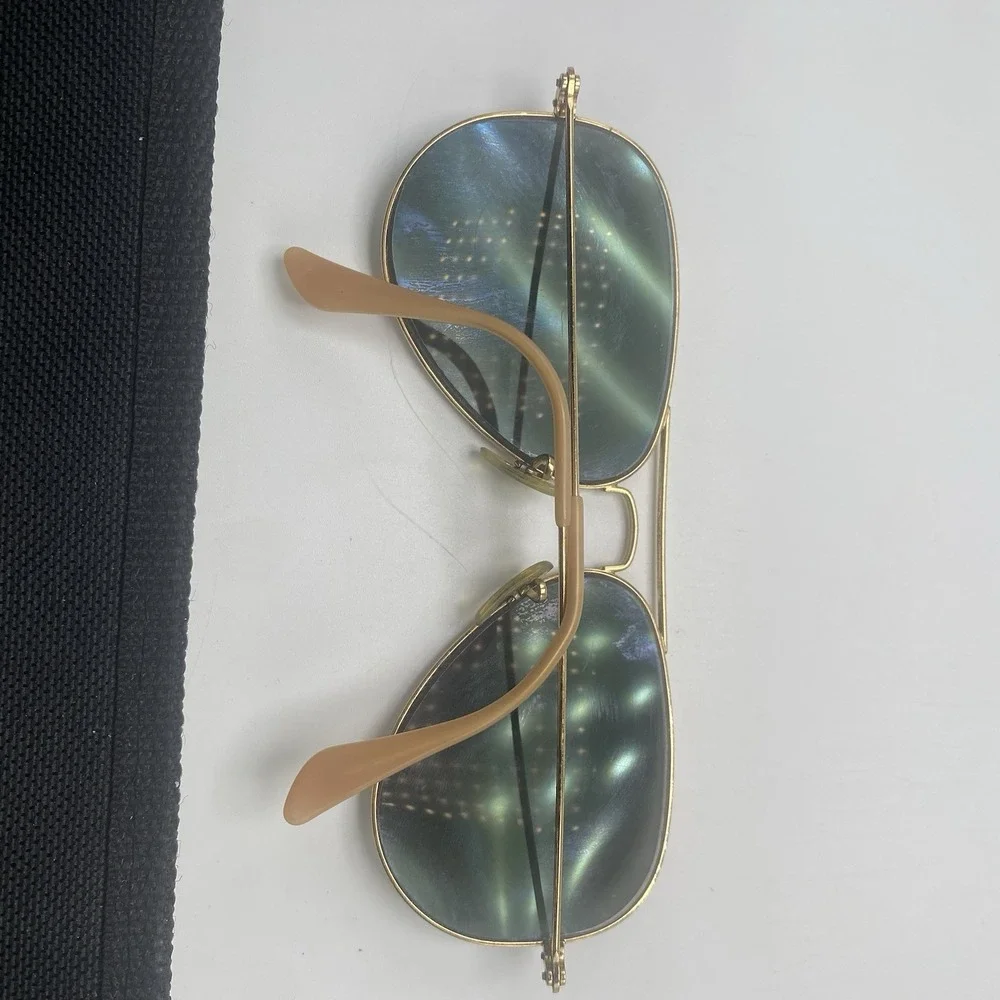 Coach Sunglasses Women FRAME ONLY Aviator Gold Brown 513